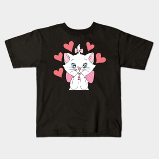 Kitty love Kids T-Shirt